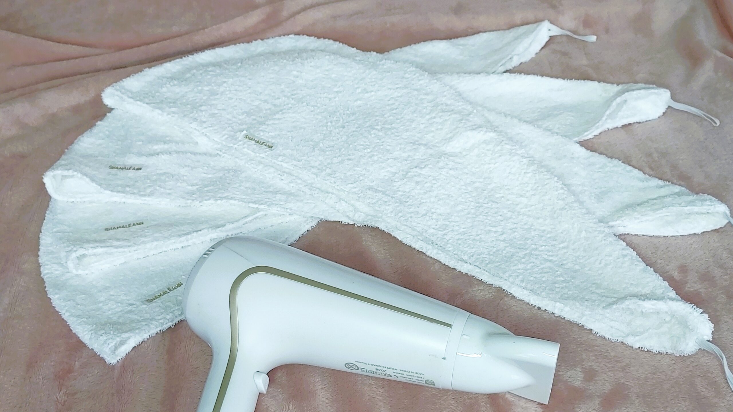 Serviette cheveux en éponge – Image 2